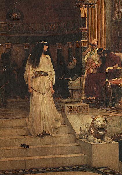 Marianne Leaving the Judgment Seat of Herod, John William Waterhouse